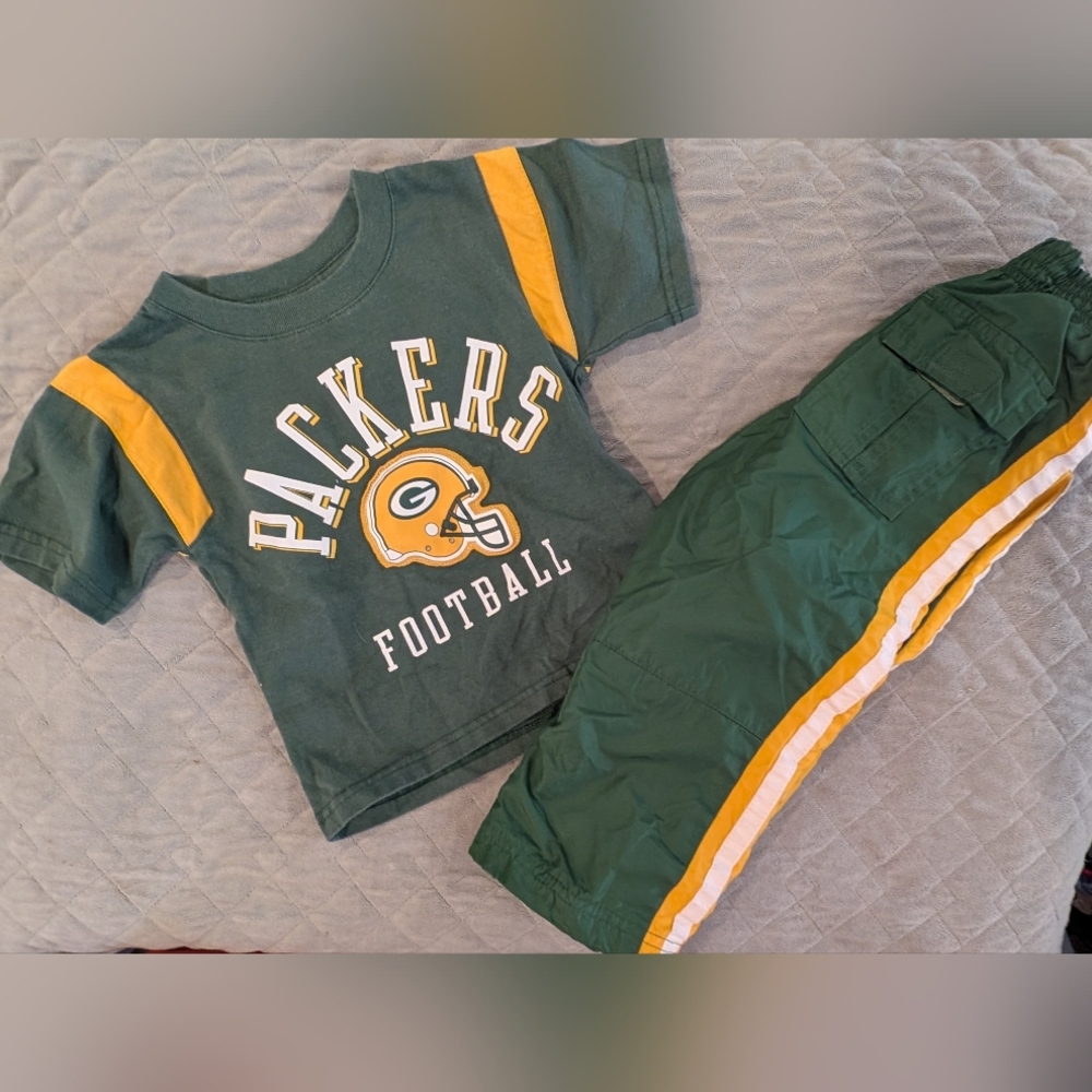 Green Bay Packers Kids Outfit